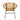 3-piece conversation set with 2 modern outdoor chairs and 1 end table Image 8