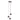 Pendant lamp w/ 3 hanging lights Image 3