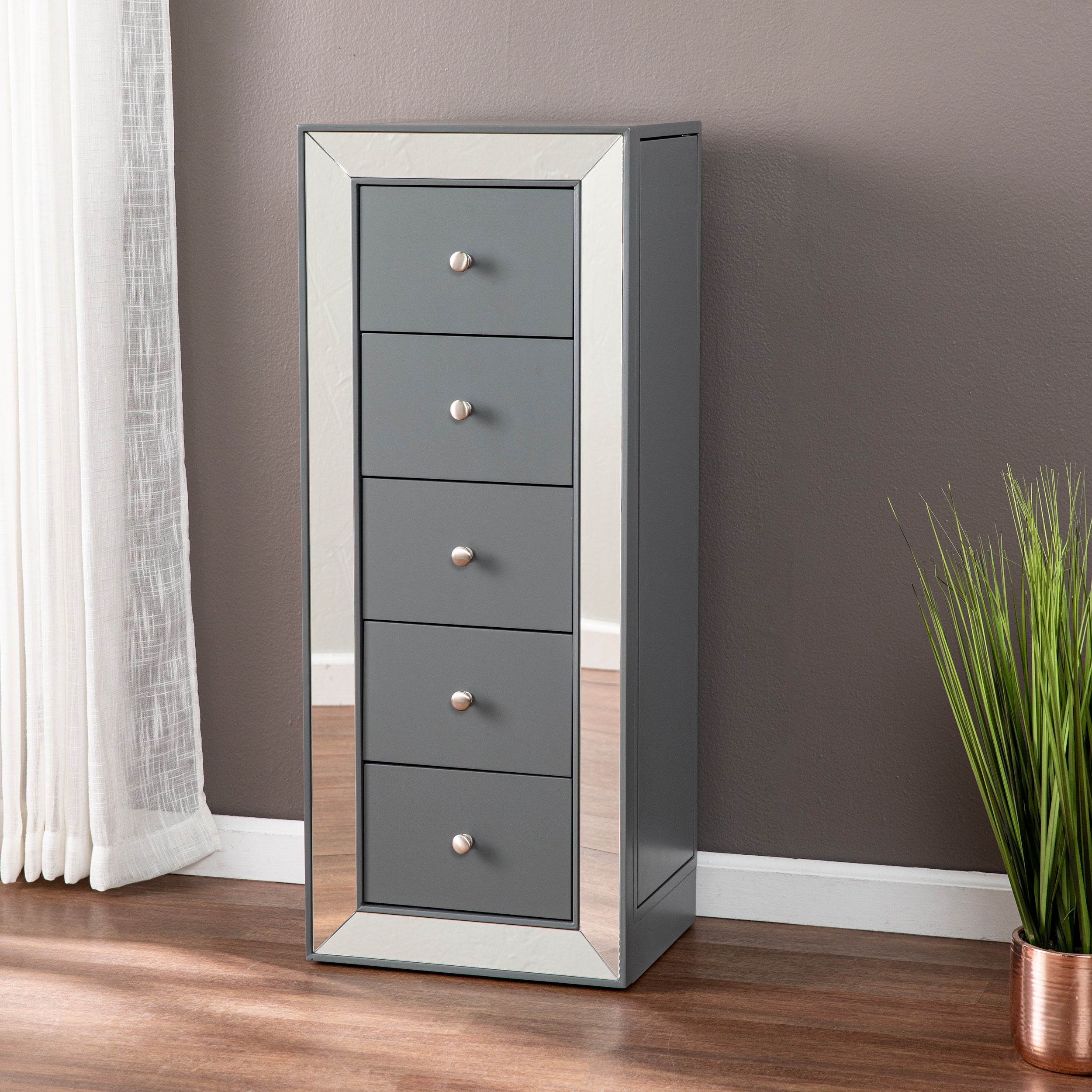 Wanley 5-Drawer Jewelry Armoire – SEI Furniture