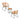 3-piece conversation set with 2 modern outdoor chairs and 1 end table Image 6
