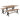 Outdoor dining set with 2 benches Image 5