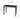 Rectangular counter-height table Image 7