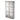 Storage curio w/ glass doors Image 5