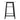 Simple sawhorse desk w/ wide-beveled glass top Image 6