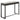 Kota Console Table - Black with Grey Stone