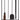 Flora 4 Peice Fireplace Tool Set in Black