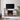 Toppington Mirrored Fireplace Media Console with Criss Cross Firebox - Silver