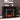 Cardington Fireplace with Criss Cross Firebox - Black