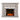 Birkover Fireplace with Marble Surround and Criss Cross Firebox - Grey