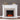 Darvingmore Fireplace with Marble Surround and Criss Cross - White