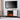Daltaire Electric Fireplace with Media Storage and Criss Cross Firebox - Black