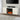 Marradi Electric Fireplace with Media Storage and Criss Cross Firebox - Cream