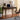 Amila One-Drawer Desk - Dark Brown