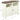 Christine 44" Corner Tv Stand in Raised Panel Doors in White