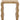 Barney Wavy Wood Accent Table in Natural