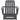Carla All Weather Adirondack Chair - Grey