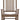 Laura All Weather Rocking Chair in Set of 2 in Walnut