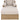 Felicity Wicker Sunlounger - Taupe and Natural