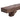 Keros 36" Reclaimed Pine Mantel Shelf in Dark Brown