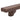 Keros 48" Reclaimed Pine Mantel Shelf in Dark Brown