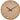 Macsen Wood & Iron Clock in Brown