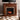 Electric media fireplace w/ faux granite surround Image 1