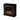 Modern electric fireplace w/ gold trim Image 7