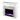 Color changing electric fireplace w/ modern faux stone surround Image 7