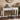 Elegant, fully mirrored sofa table Image 1
