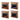 Color changing fireplace w/ faux stone surround Image 8