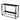 Narrow sofa table with glass top Image 4