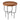 Round side table w/ tray-top look Image 5