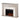 Fireplace mantel w/ authentic marble surround in eye-catching hexagon layout Image 7