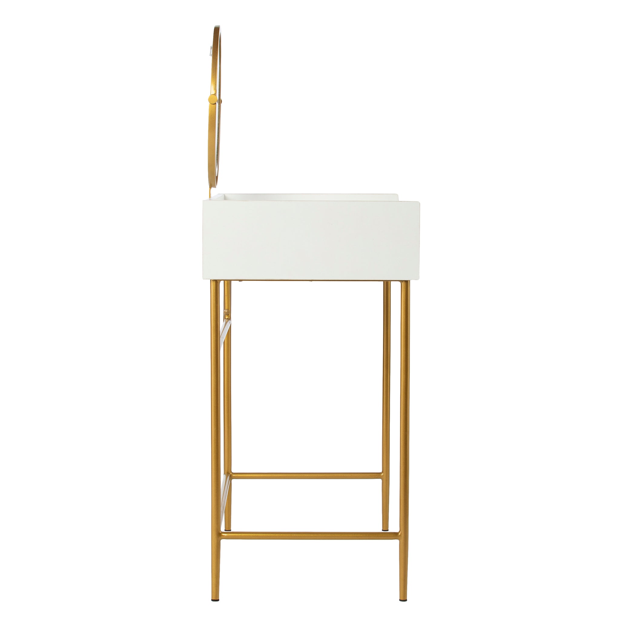 Modern dressing vanity w/ storage Image 7