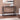 Narrow sofa table with glass top Image 1