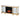Mirrored media fireplace with storage cabinets Image 6