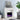 Mixed material fireplace mantel w/ mirrored surround Image 3