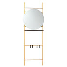 Entryway organizer with mirror Image 3