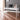 Elegant, mirrored writing desk Image 1