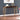 Rectangular glass-top sofa table Image 1
