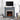 Seneca Electric Media Fireplace – Gray w/Weathered Stacked Stone