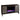 Fireplace media console w/ textured doors Image 5