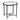 Sleek, minimalist end table Image 4