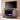 Fireplace media console w/ textured doors Image 3