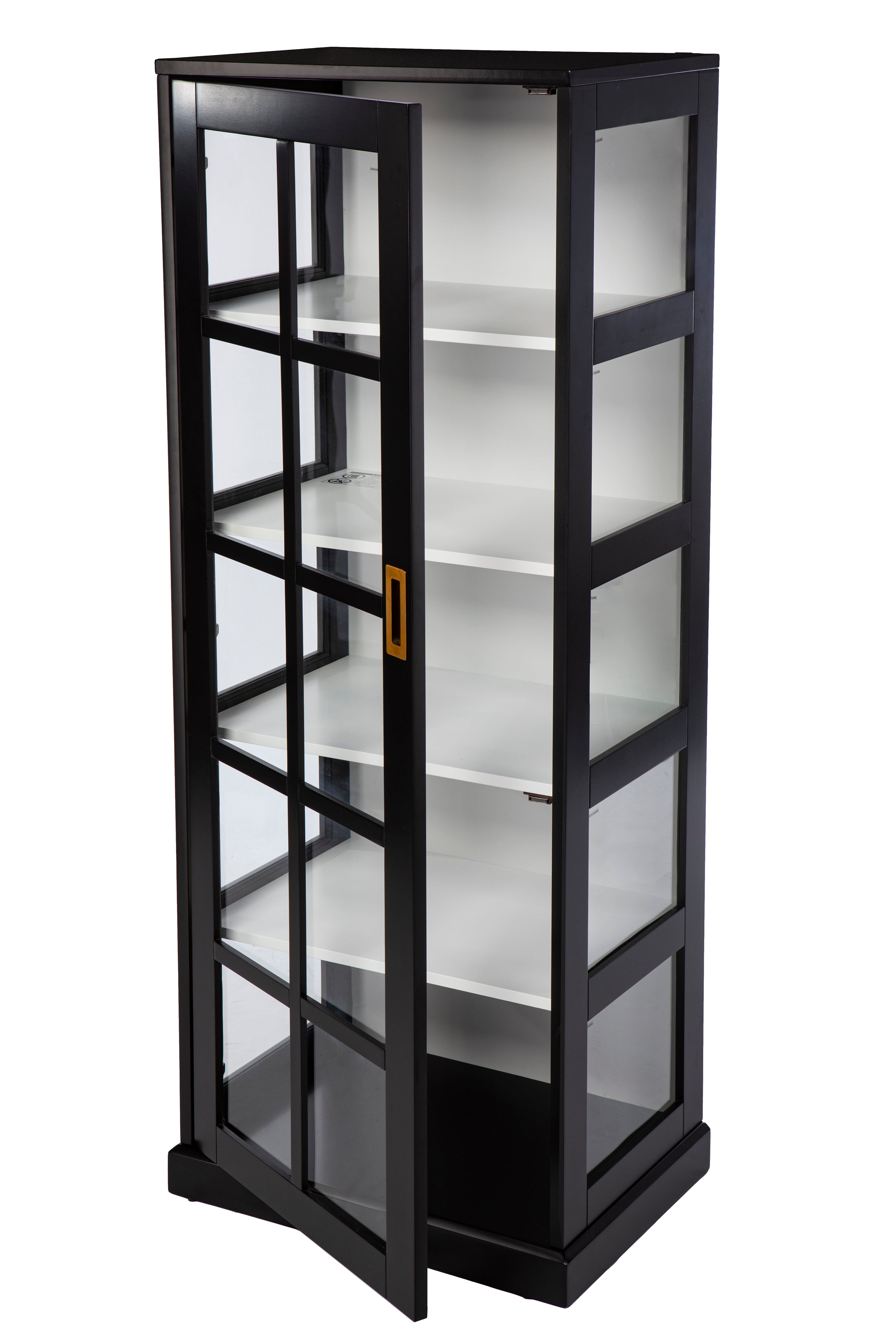 Display curio cabinet w/ glass doors Image 8