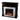 Modern two-tone electric fireplace Image 2