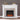 Classic electric fireplace w/ modern marble surround Image 1