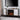 Modern electric fireplace w/ media storage Image 5