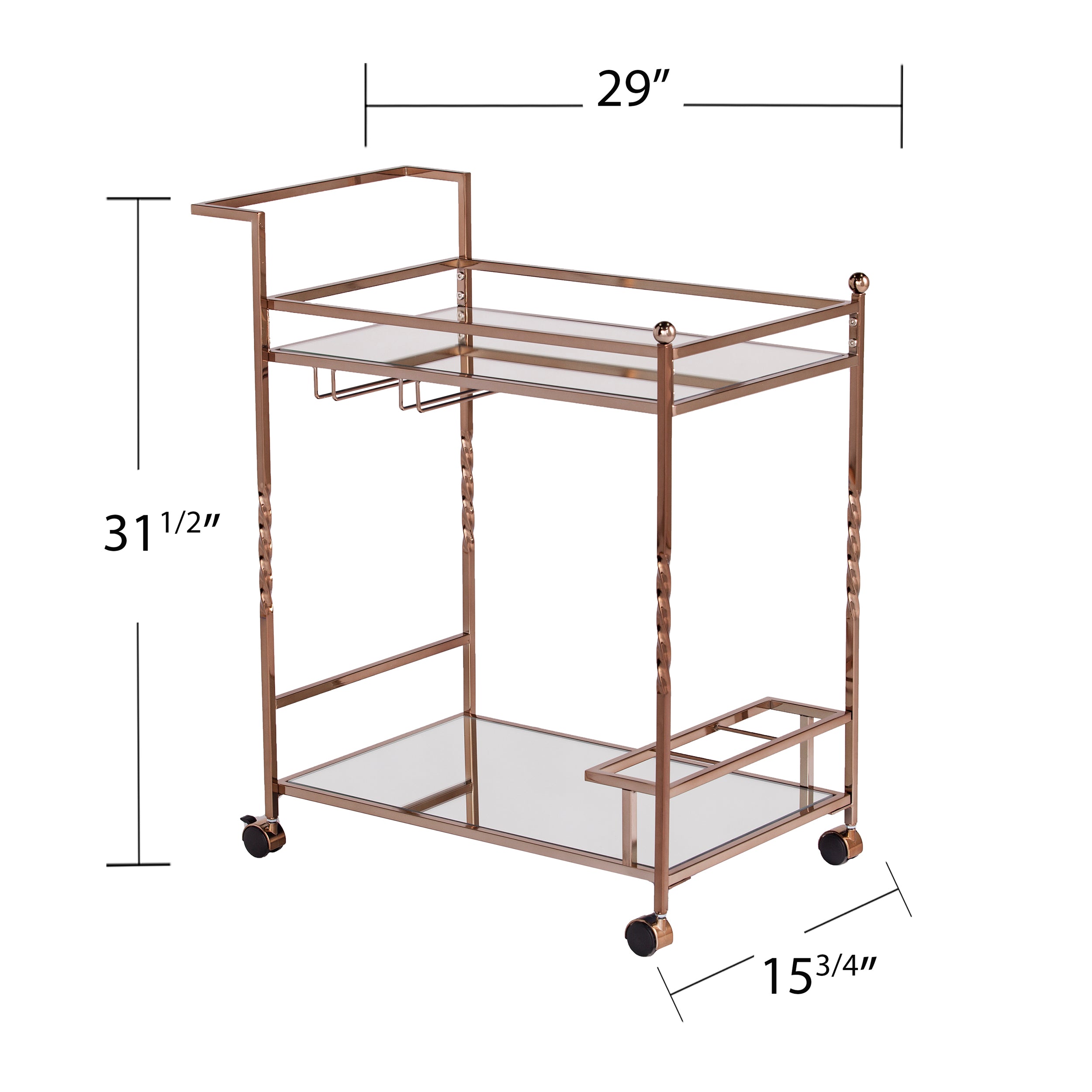 Versatile, art deco drink cart Image 10
