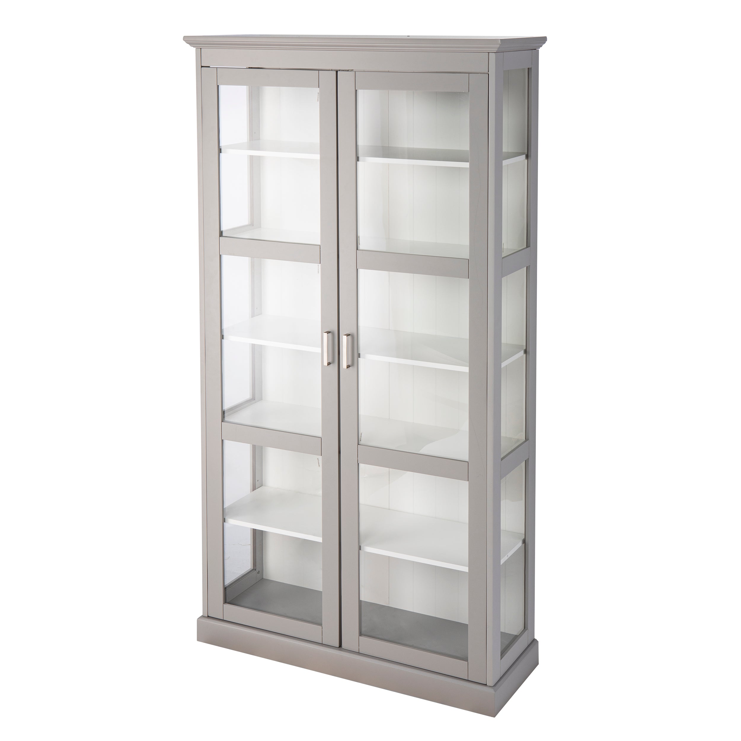 Storage curio w/ glass doors Image 5